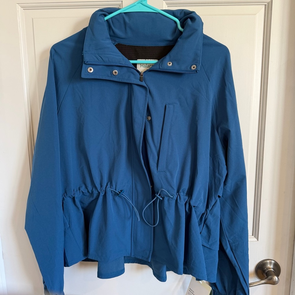 HALARA Teal Utility Jacket L Women’s NWT